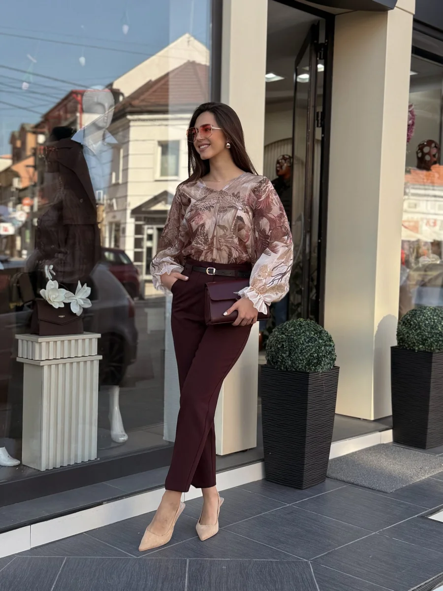 PANTALONA bordo visokog struka KRL16546