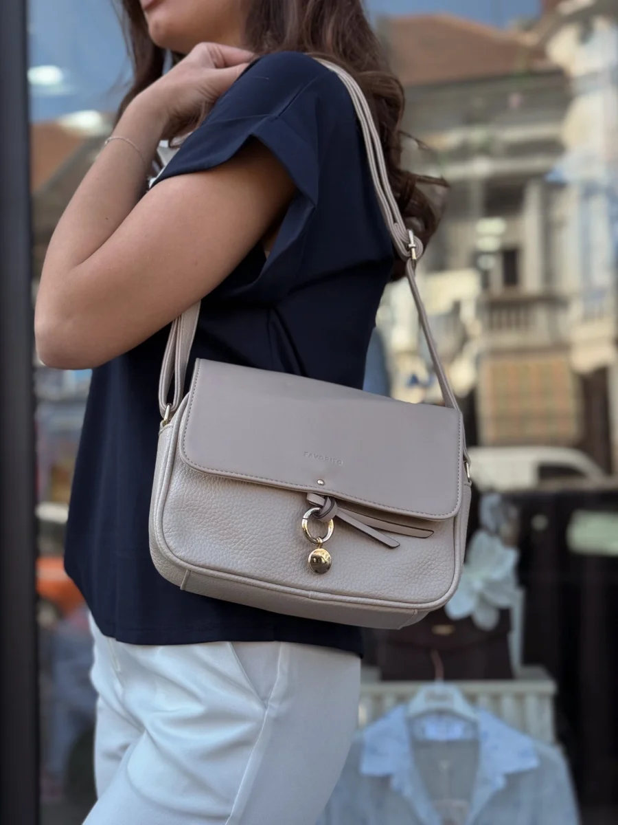 Torba bež shopper FAV12616