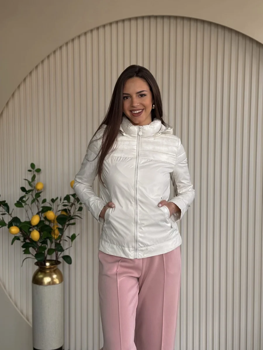 Jakna bež sa kapuljačom Orden-MN6201