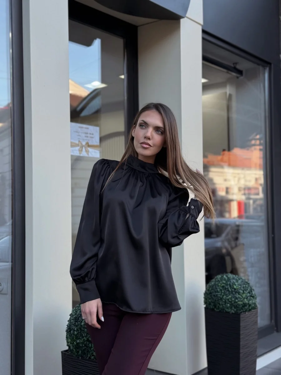 Bluza crna dugih rukava FST9978