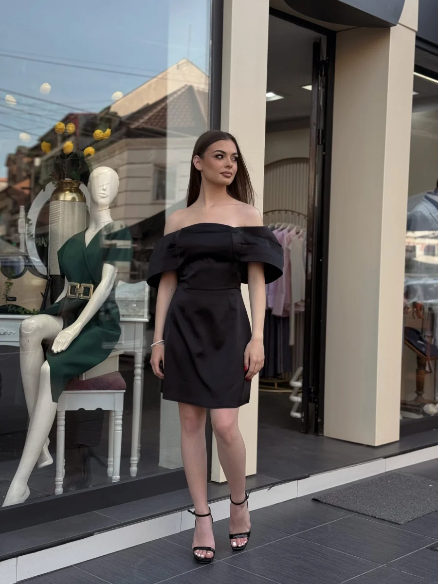 Haljina crna elegantna EV74689