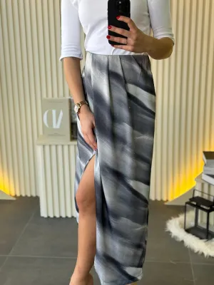 Suknja plava elegantna PER3266