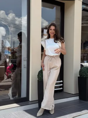 Pantalone bež lagane PER50867