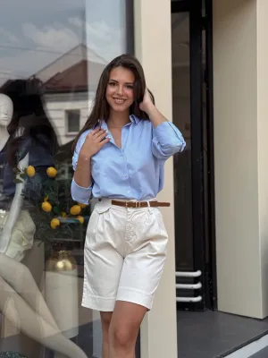 Košulja plava oversize GM08606