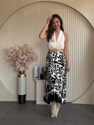 Haljina animal print sa dezenom BH3553-V71