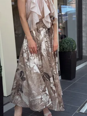 Suknja bež lepršava BH4548