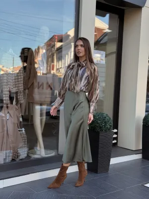 Bluza bež elegantna BH4257-Q40