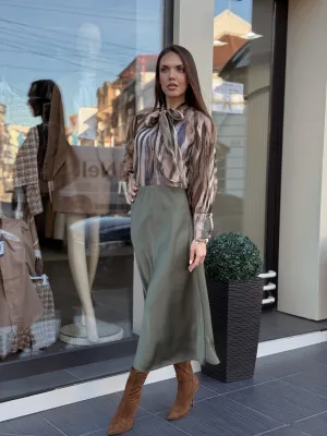 Bluza bež elegantna BH4257-Q40