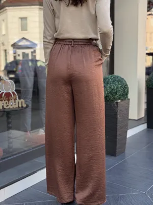 Pantalona braon elegantna LAP9006