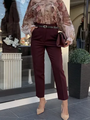 PANTALONA bordo visokog struka KRL16546