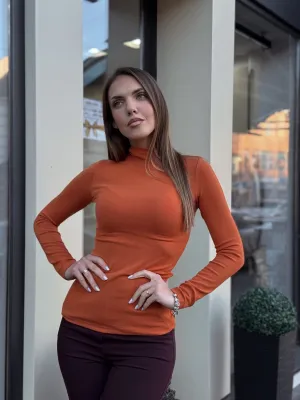 Bluza narandžasta pamučna EV5003