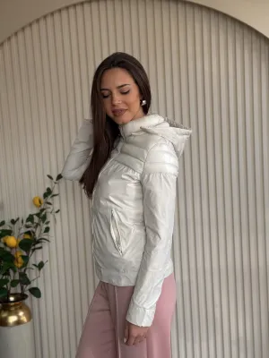 Jakna bež sa kapuljačom Orden-MN6201
