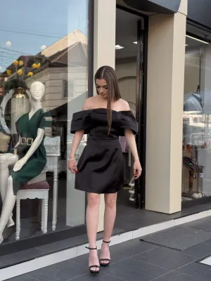 Haljina crna elegantna EV74689