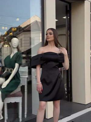 Haljina crna elegantna EV74689