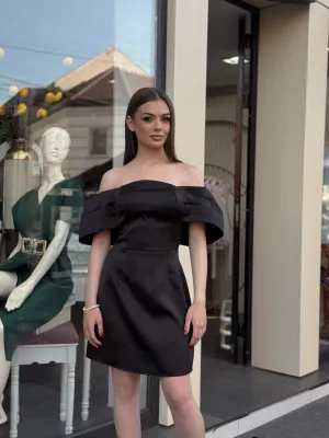 Haljina crna elegantna EV74689